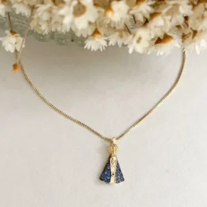 Colar Nossa Senhora Azul