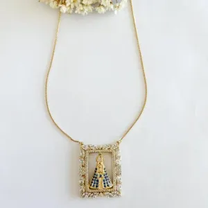 Colar Nossa Senhora com Moldura