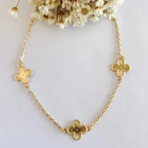 Colar Trevo Chapa 45cm