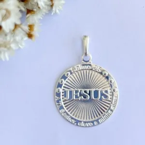 Pingente Redondo Jesus