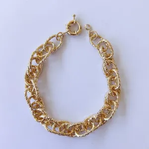 Pulseira Corda Estampada Fecho Boia