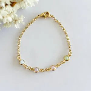 Pulseira Infantil Pingos Fosco