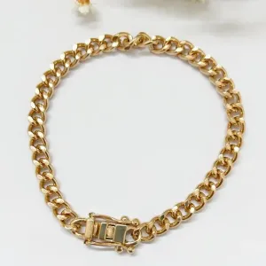 Pulseira Masculina Groumet Grossa