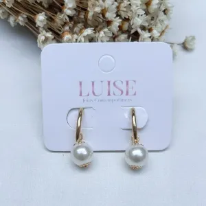 Brinco Cano com Pérola