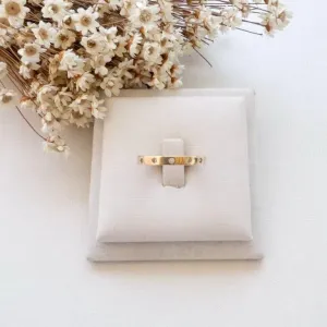 Anel Pontos de Zirrconia