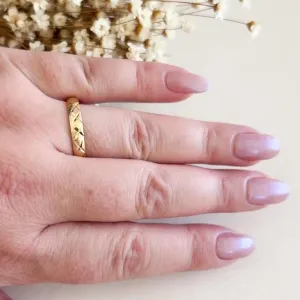 Anel Aliança Detales 