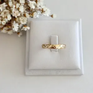 Anel Aliança Detales 