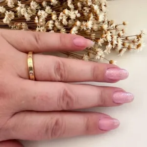 Anel Pontos de Zirrconia