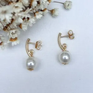 Brinco Cano com Pérola