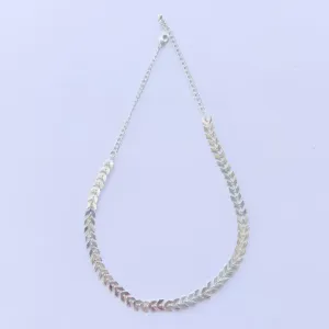 Colar Chocker Escama de Peixe