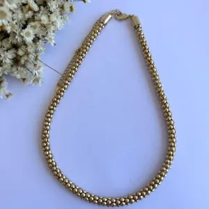Colar Chocker Pipoca