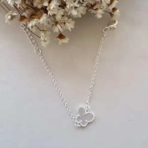 Pulseira Infantil Borboleta Branca