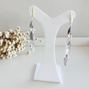 Brinco Folhas Espiral