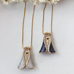 Colar Nossa Senhora Luxo Ambos os Lados