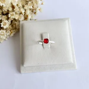 Anel Ponto de Luz 4mm 4 Garras Alto