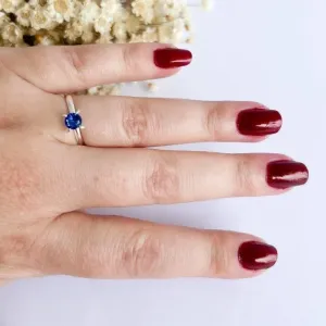 Anel Ponto de Luz 4mm 4 Garras Baixo