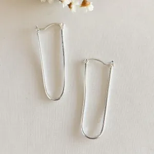 Brinco Argola Oval Grande