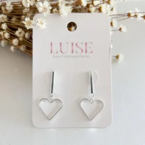 Brinco Coração Pendulo