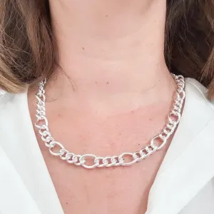 Colar 3x1 Elos Grossos Ad