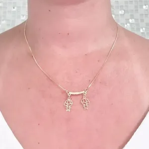 Colar Canga 2 Filhos (as)