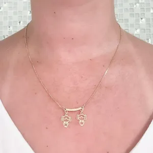 Colar Canga 2 Filhos (as)