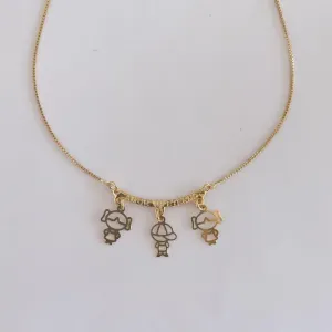 Colar Canga 3 Filhos (as)