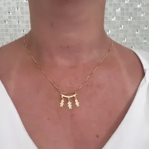 Colar Canga 3 Filhos Pequeno