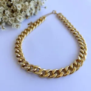 Colar Chocker Elo Corrente Grossa