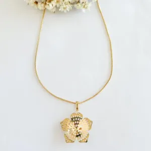 Colar Flor Chapa com Furos
