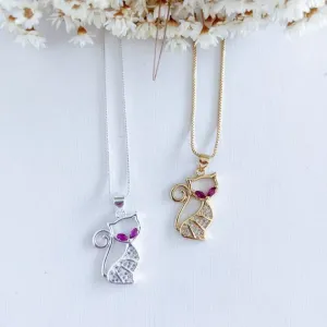 Colar Gatinha Charmosa