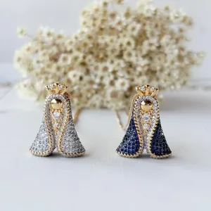 Colar Nossa Senhora Luxo Ambos os Lados