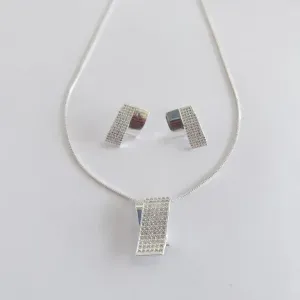 Conjunto Placa Cravejada