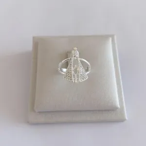 Anel Nossa Senhora Cravejado