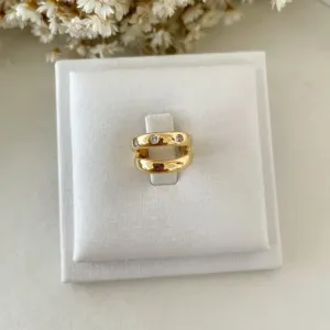 Brinco Piercing Fio e Ponto de Luz