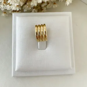 Brinco Piercing Fios Lisos e Fosco