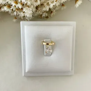 Brinco Piercing Gota Cristal