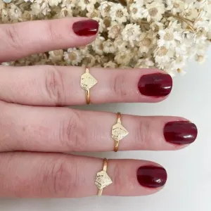 Anel Infantil / Falange Diamante