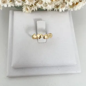 Anel Infantil / Falange Tres Corações