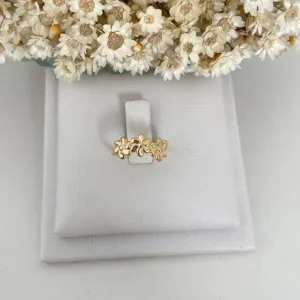 Anel Infantil / Falange 3 Flores