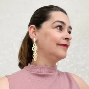 Brinco Arabesco 8 Folhas