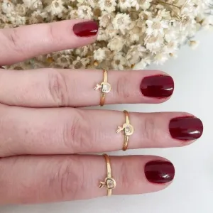 Anel Infantil / Falange Maçã