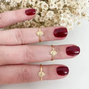 Anel Infantil / Falange Morango