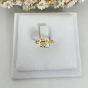 Anel Infantil / Falange Patinha com Detalhes