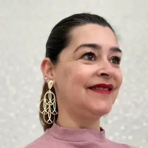 Brinco Arabesco 5 Gotas Fosco.