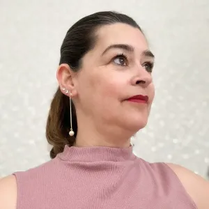 Brinco Pendente Bola Fosca