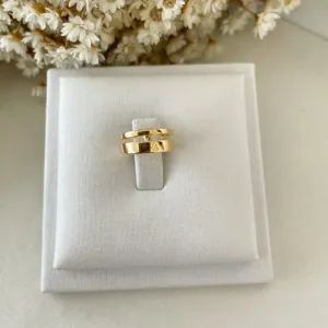 Brinco Piercing Duplo Fio