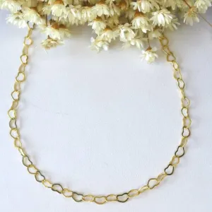 Colar Chocker Elos Coração
