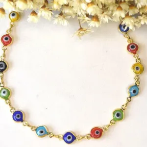 Colar Olho Grego Colorido