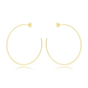 Brinco Argola Aberta Lisa 6cm