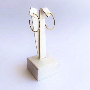 Brinco Argola Aberta Riscada 3cm